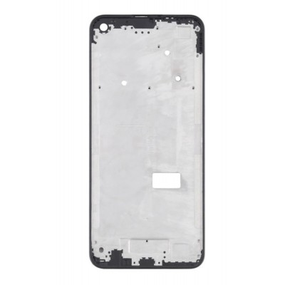 Lcd Frame Middle Chassis For Realme C17 Black By - Maxbhi Com
