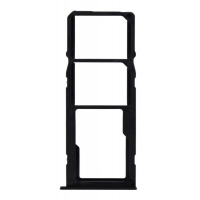 Sim Card Holder Tray For Samsung Galaxy A21 Black - Maxbhi Com