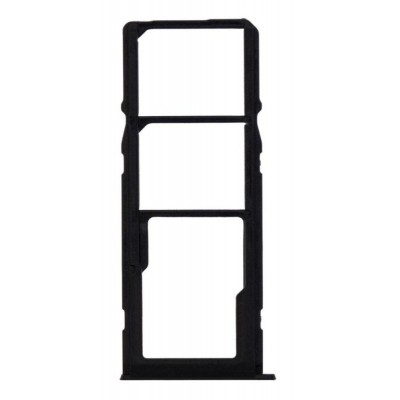 Sim Card Holder Tray For Samsung Galaxy A21 Black - Maxbhi Com