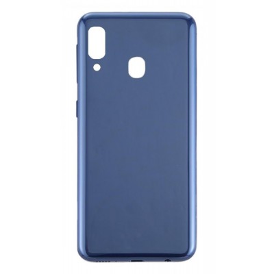 Back Panel Cover For Samsung Galaxy A20e Blue - Maxbhi Com