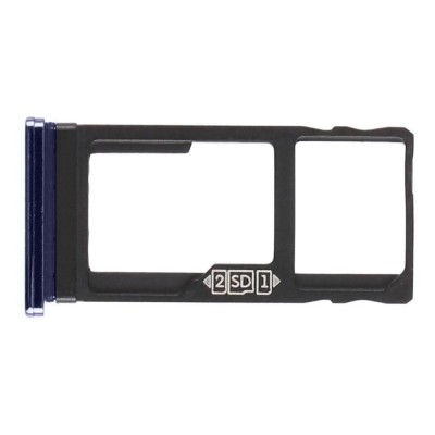 Sim Card Holder Tray For Motorola One Action Black - Maxbhi Com