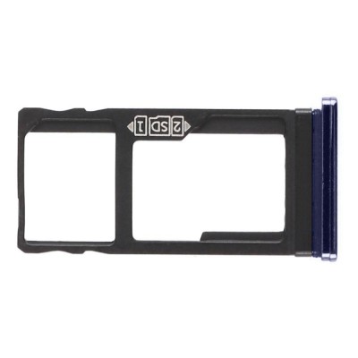Sim Card Holder Tray For Motorola One Action Black - Maxbhi Com