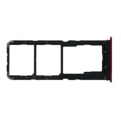 Sim Card Holder Tray For Vivo Y12 Red - Maxbhi Com