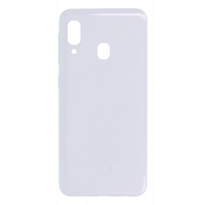 Back Panel Cover For Samsung Galaxy A20e White - Maxbhi Com