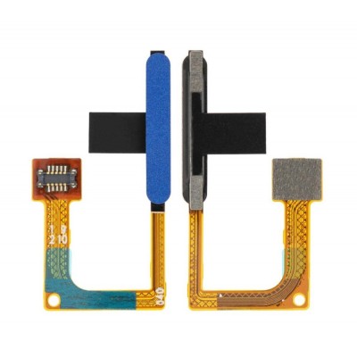 Fingerprint Sensor Flex Cable For Motorola Moto G 5g Plus White By - Maxbhi Com
