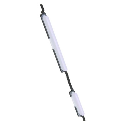 Volume Side Button Outer For Samsung Galaxy A20e White By - Maxbhi Com