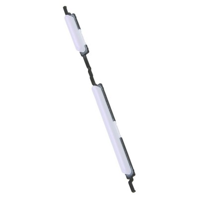 Volume Side Button Outer For Samsung Galaxy A20e White By - Maxbhi Com