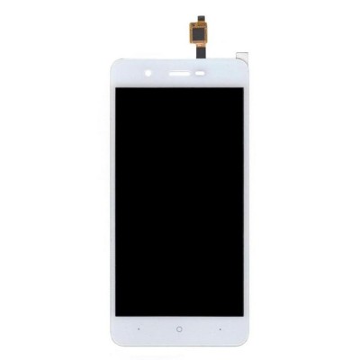 Lcd With Touch Screen For Yu Yunique 2 Yu5011 White By - Maxbhi Com