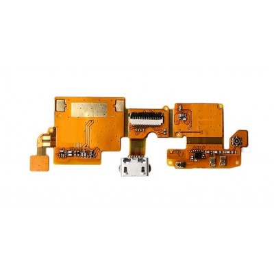 Charging Connector Flex Pcb Board For Zte Blade V6 By - Maxbhi Com