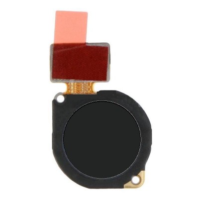 Fingerprint Sensor Flex Cable For Huawei Y7p Black By - Maxbhi Com