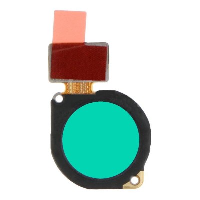 Fingerprint Sensor Flex Cable For Huawei Y7p Blue By - Maxbhi Com