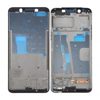 Lcd Frame Middle Chassis For Oppo A73 Black By - Maxbhi Com