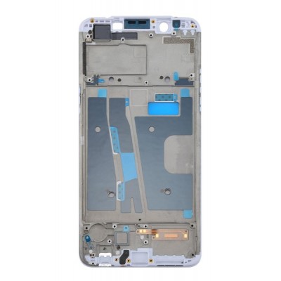 Lcd Frame Middle Chassis For Oppo A73 White By - Maxbhi Com