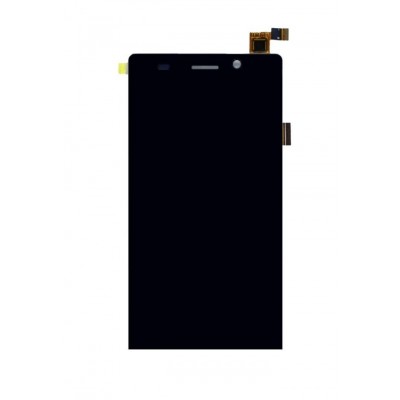 Lcd With Touch Screen For Karbonn Titanium Octane White By - Maxbhi Com