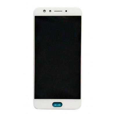 Lcd With Touch Screen For Oppo F3 White By - Maxbhi Com
