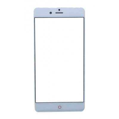 Replacement Front Glass For Zte Nubia Z11 Minis White By - Maxbhi Com
