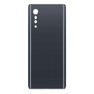 Back Panel Cover For Lg Velvet Black - Maxbhi Com