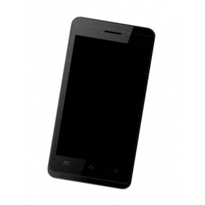 Lcd Frame Middle Chassis For Celkon A98 Black By - Maxbhi Com