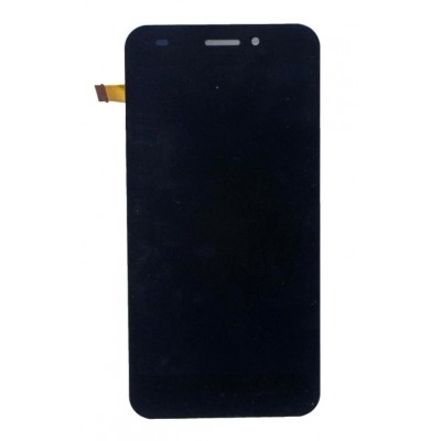 Lcd With Touch Screen For Lyf Wind 5 Black By - Maxbhi Com