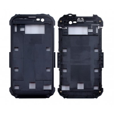 Lcd Frame Middle Chassis For Geotel G1 Black By - Maxbhi Com