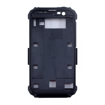 Lcd Frame Middle Chassis For Geotel G1 Black By - Maxbhi Com