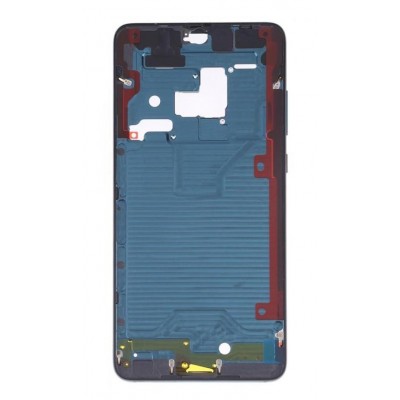Lcd Frame Middle Chassis For Huawei Mate 20 Blue By - Maxbhi Com