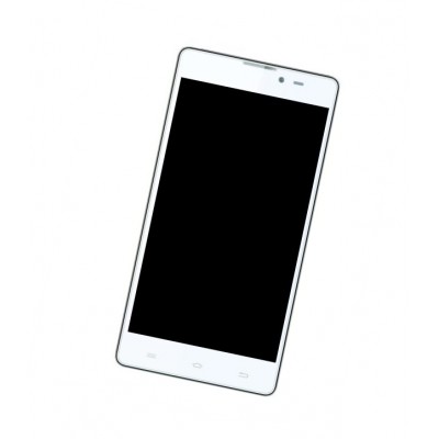 Lcd Frame Middle Chassis For Spice Stellar 509 White By - Maxbhi Com