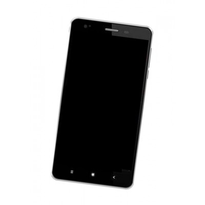 Lcd Frame Middle Chassis For Videocon Infinium Z51 Blaze White By - Maxbhi Com