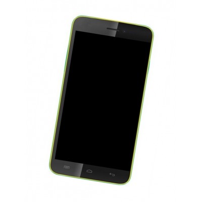 Lcd Frame Middle Chassis For Wiko Lenny Black By - Maxbhi Com