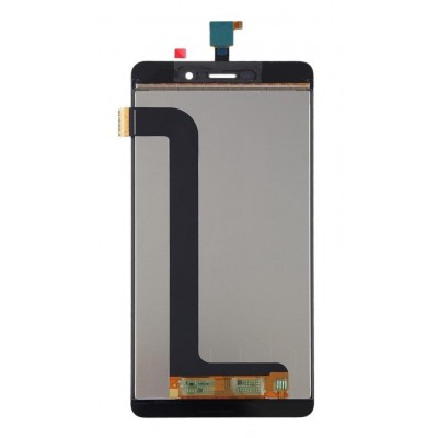 Lcd With Touch Screen For Wiko Pulp Fab 4g Black By - Maxbhi Com