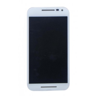 Lcd With Touch Screen For Motorola Moto G 3rd Genwhite By - Maxbhi Com