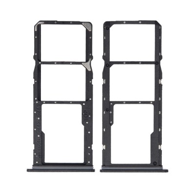 Sim Card Holder Tray For Samsung Galaxy A03 Core Black - Maxbhi Com
