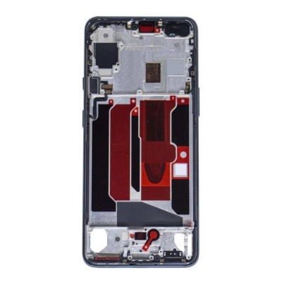Lcd Frame Middle Chassis For Oneplus Nord Black By - Maxbhi Com