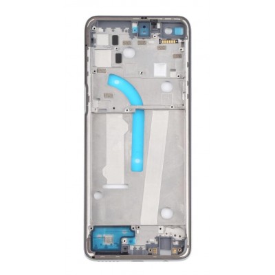 Lcd Frame Middle Chassis For Motorola Moto G100grey By - Maxbhi Com