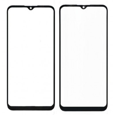 Replacement Front Glass For Nokia C20 Black By - Maxbhi Com
