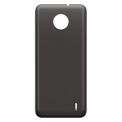 Back Panel Cover For Nokia C10 Black - Maxbhi Com