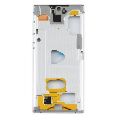Lcd Frame Middle Chassis For Samsung Galaxy Note10 5g Red By - Maxbhi Com
