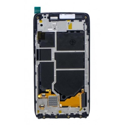 Lcd With Touch Screen For Motorola Droid Turbo Blue By - Maxbhi Com