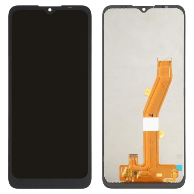 Lcd With Touch Screen For Nokia C20 White By - Maxbhi Com