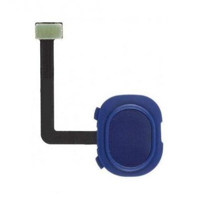 Fingerprint Sensor Flex Cable For Samsung Galaxy M30 Blue By - Maxbhi Com