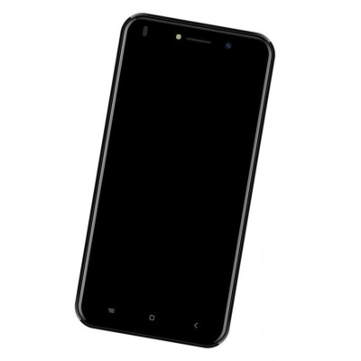Lcd Frame Middle Chassis For Mtech Foto3 Silver By - Maxbhi Com