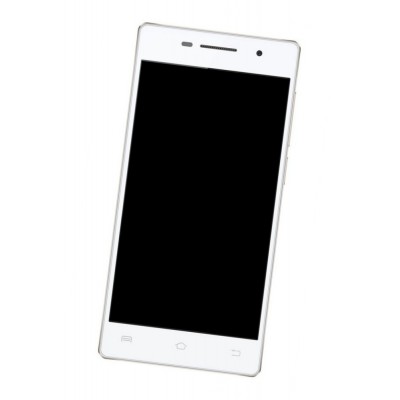 Lcd Frame Middle Chassis For Vivo Y33 White By - Maxbhi Com