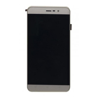 Lcd With Touch Screen For Intex Aqua Air Champagne By - Maxbhi Com