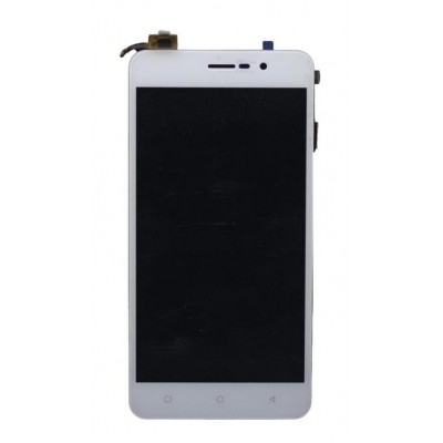 Lcd With Touch Screen For Intex Aqua Air White By - Maxbhi Com