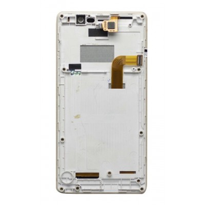 Lcd With Touch Screen For Intex Aqua Secure Gold By - Maxbhi Com