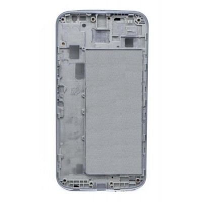 Lcd Frame Middle Chassis For Moto G4 Plus White By - Maxbhi Com