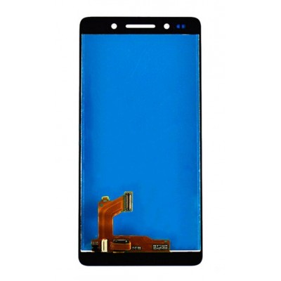 Lcd With Touch Screen For Huawei Honor 7 Silver By - Maxbhi Com