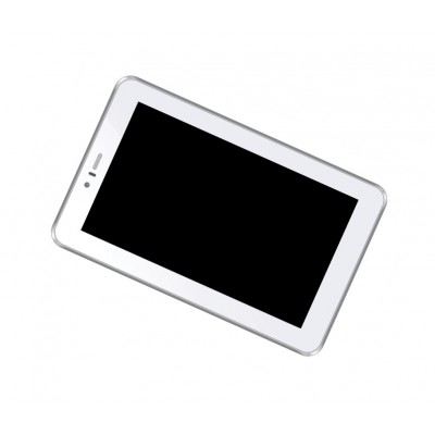 Lcd Frame Middle Chassis For Videocon Vt85c Black By - Maxbhi Com