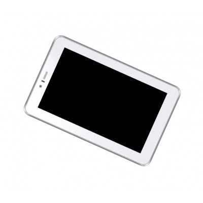 Lcd Frame Middle Chassis For Videocon Vt85c White By - Maxbhi Com