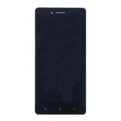 Lcd With Touch Screen For Oppo F1 Black By - Maxbhi Com